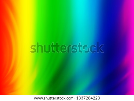 Light Multicolor, Rainbow vector bokeh pattern. Shining colorful illustration in a Brand new style. Brand new style for your business design.