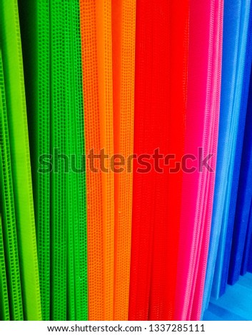 The colorful boards beautiful background