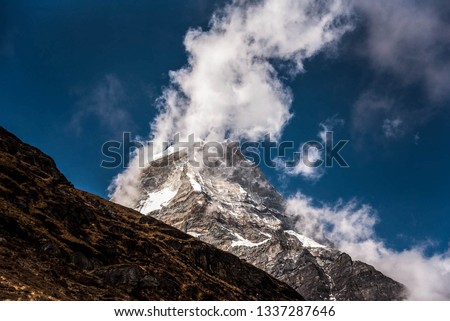 a walk on the most beautiful mountains in the world Nepal