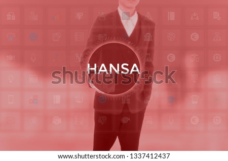 HANSA - technology and business concept
