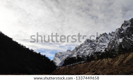 Sikkim - Beautiful Sikkim scenaries, Sikkim Landscape, North Sikkim, Phodong, Gurudongmar, Yumthang, valley, Kalapatthar, Zero Point, 