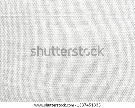 Background texture of  gray natural linen canvas