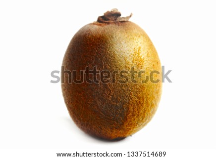 Kiwi fruit on a table.