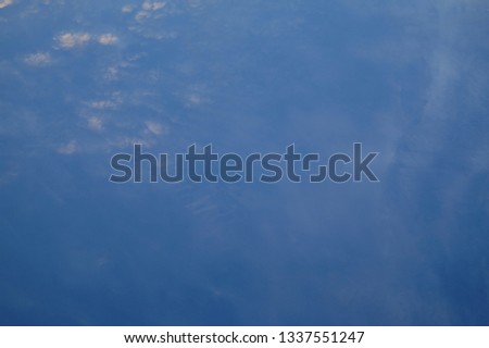Blue Afternoon Sky with cloud           