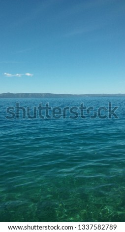 sea in Croatia