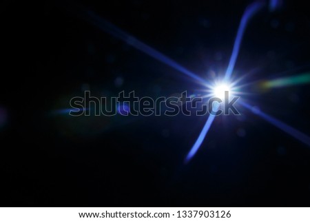 Flash light and Flare theme , Realistic lens flares ,