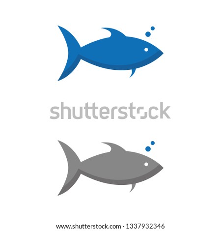 a set of fish icons