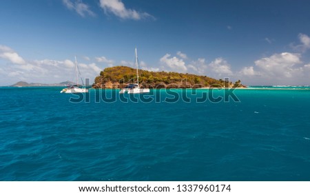 St. Vincent and the Grenadines, The Tobago Cays are a group of islands belonging to St. Vincent and the Grenadines in the Caribbean,  Union Island