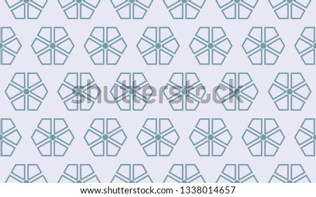Abstract blue light background.Vector seamless pattern