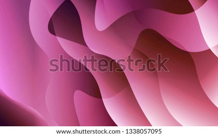 Abstract Wavy Background. For Design, Presentation, Business. Vector Illustration with Color Gradient
