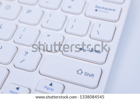 Alphabet keyboard of personal computer