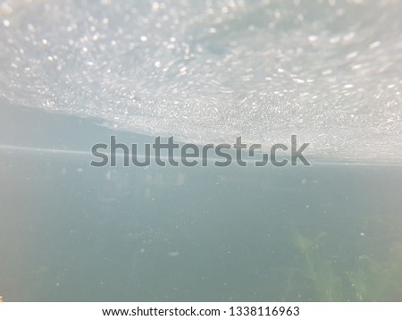 Bubble in fish tank