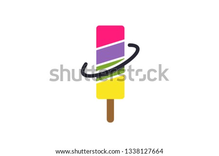 Ice Cream Planet Logo Inspirations