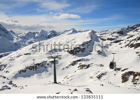 view from Salati pass (Monte Rosa)