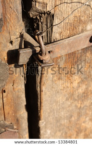 Antique door-lock