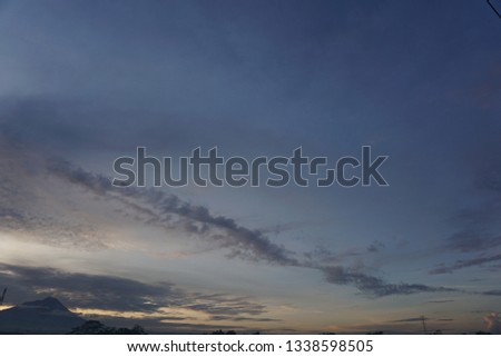 the sky landscape
