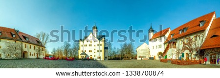 Water Castle Klaffenbach in Chemnitz, Germany 