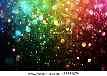 Rainbow of lights Royalty-Free Stock Photo #133879079