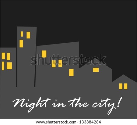 Night in the city