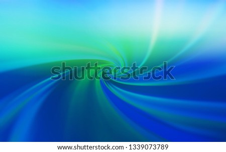 Light Blue, Green vector abstract bright texture. Shining colored illustration in smart style. Elegant background for a brand book.