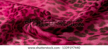 Background texture. leopard silk bright fabric african themes