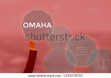 OMAHA - technology and business concept