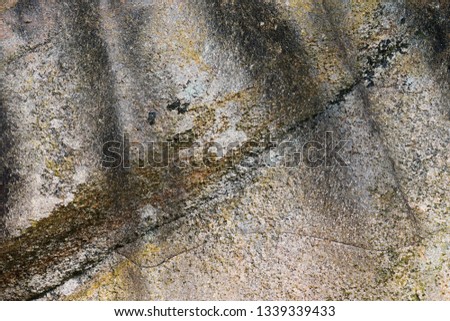 Detailed close up surface of granite and concrete walls in high resolution