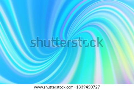 Light Blue, Green vector blurred background. An elegant bright illustration with gradient. New design for your business.