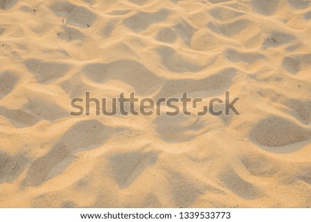 Fine beach sand in the summer sun, The beach sand texture, Close-up sand texture smooth as background, Sand on the beach as background