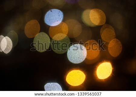 Abstract light flares on the black background for designers and retouch to apply in screen regime to compose the picture. 