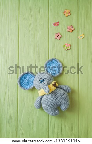 toy gray elephant
