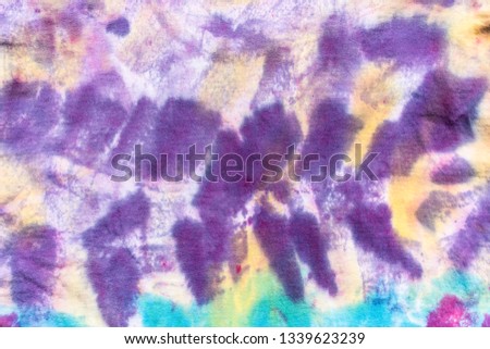 Bright Colorful Abstract Psychedelic Tie Dye Design Pattern