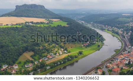 Elbe Valley, Germany - a Unesco World Heritage city in its Dresden portion, the Elbe valley offers one of the most astonishing landscapes of Germany