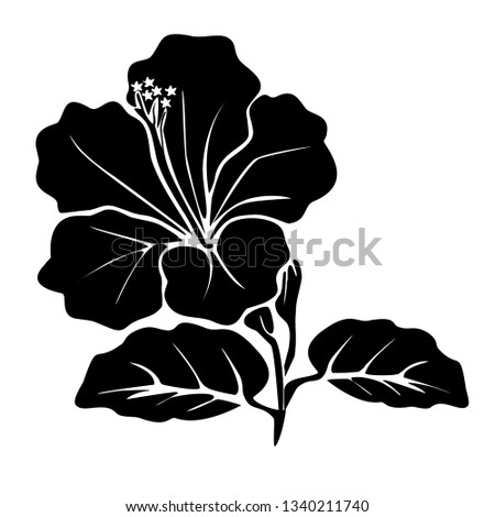 vector of beautiful Flowers Royalty-Free Stock Photo #1340211740