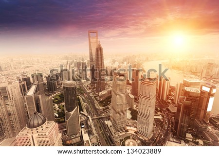 landscape of shanghai