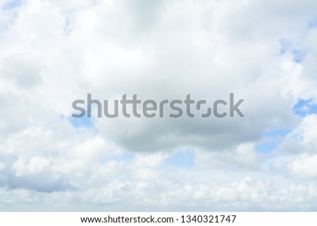 blue sky with clouds, beautiful photo digital picture