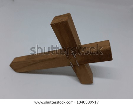 cross from wood