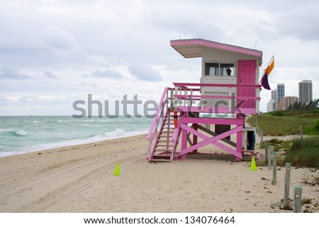 South Beach lifeguard station
