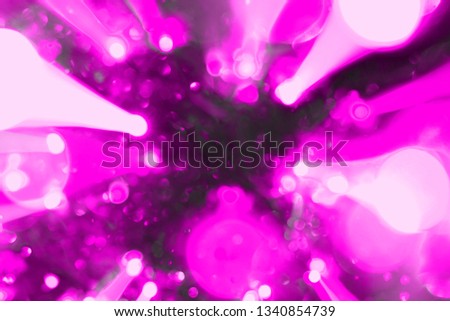 pretty pink bar moving holiday lights texture - abstract photo background