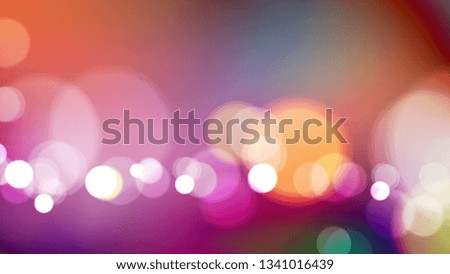 Abstract bokeh light on colors background. Eps10 vector