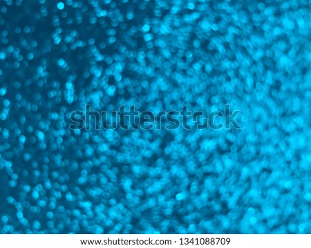 blue shining glitter texture background. Selective focus.Shallow dof.