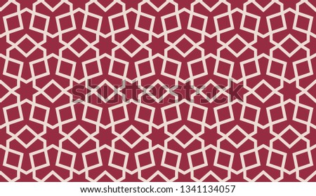 Red. Vector luxury abstract background. Vector seamless pattern