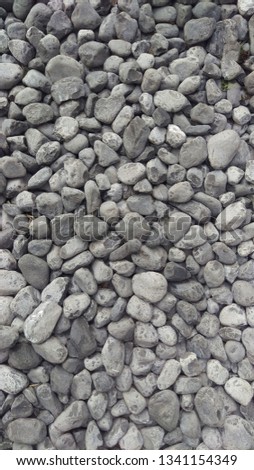 River bed stones