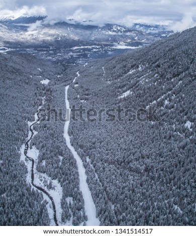 Whistler at Winter Time - British Columbia - Canada