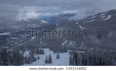 Whistler at Winter Time - British Columbia - Canada
