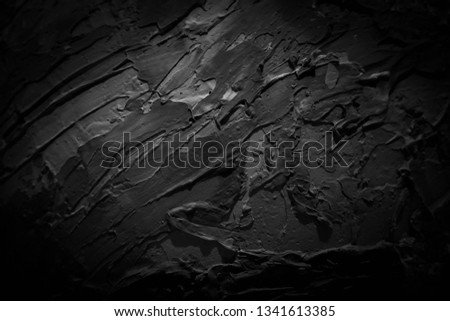 black cracked texture can be used for background