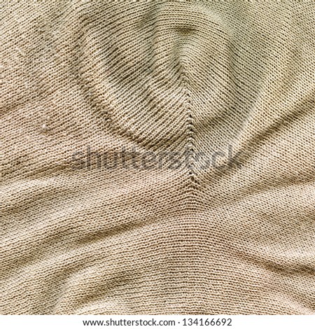 High resolution close up of beige cotton fabric. Scanned at 2400dpi using a professional Epson V700 scanner.