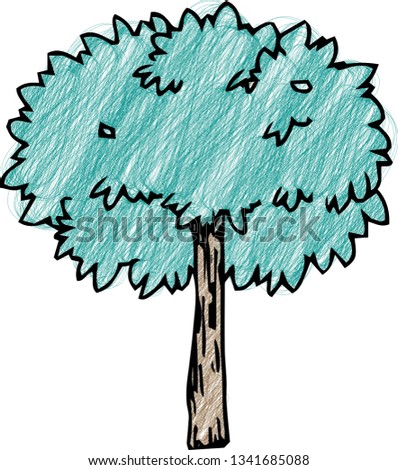This is a rough sketch of a picture tree style tree.