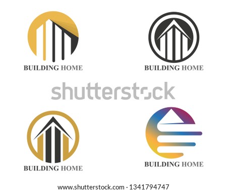 Building and home logo nvector