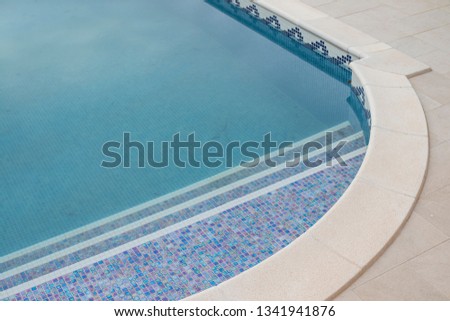 Small outdoor wimming pool